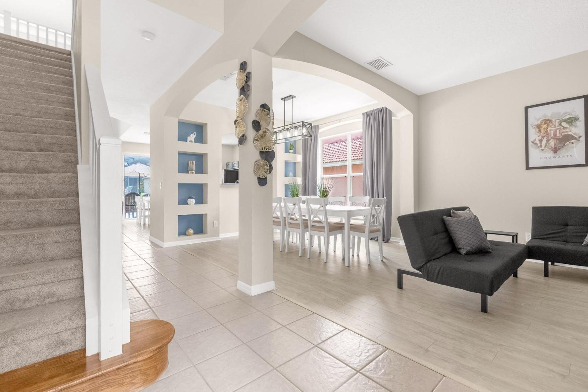 Large Spacious Home W Private Pool & Hot Tub ดาเวนพอร์ต ภายนอก รูปภาพ